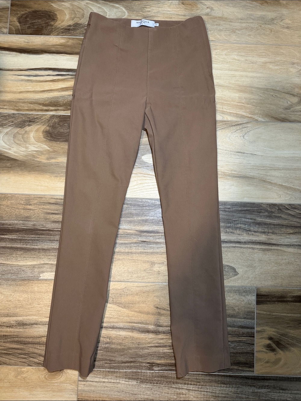 M.M.LaFleur Foster Pants-Women’s Size 4-Camel/Tan-PowerStretch Pull on